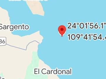 Avioneta se desploma en el mar, cerca del punto conocido como El Sargento, BCS; tripulantes se reportan sin lesiones