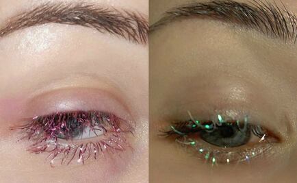 Estas son las pestañas con glitter que arrasan Instagram