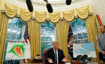 Tremendamente grande y húmedo, dice Trump sobre huracán Florence 