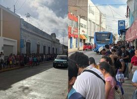Protesta de transportistas afecta rutas de transporte "Va y Ven" en Mérida; servicio opera con el 71% de unidades