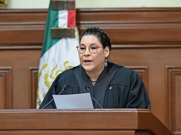 Lenia Batres abandona sesión de la Corte; acusa de “complicidad y sometimiento” de ministros a Salinas Pliego