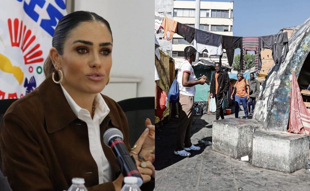 Alessandra Rojo de la Vega asegura que el gobierno capitalino no le han comunicado "a nadie" la construcción de albergue migrante. Foto: Especial / Gabriel Pano / EL UNIVERSAL
