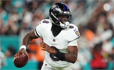 NFL: Lamar Jackson vuelve con cuatro pases de anotación y Ravens aplastan a los Dolphins