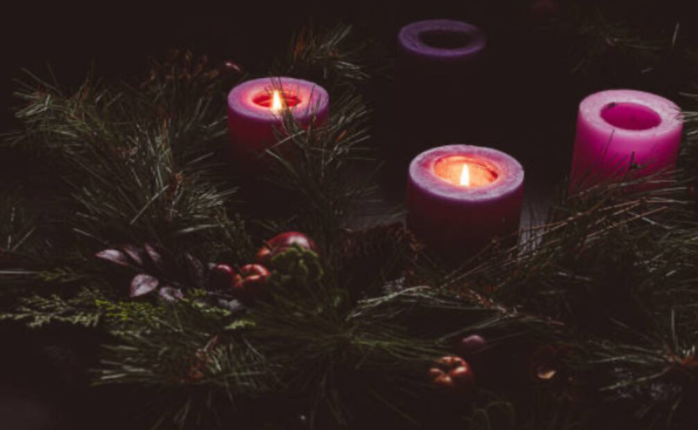 Corona de Adviento. Foto: Pixabay