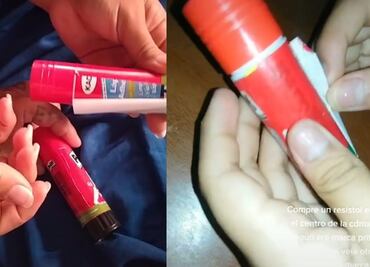 ¿Surtiendo la lista de útiles? Denuncian venta de lápiz adhesivo pirata en locales del Centro CDMX