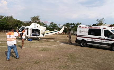 Brigadistas de Protección Civil resultaron quemados durante combate a incendio en Chiapas; uno es reportado como crítico 