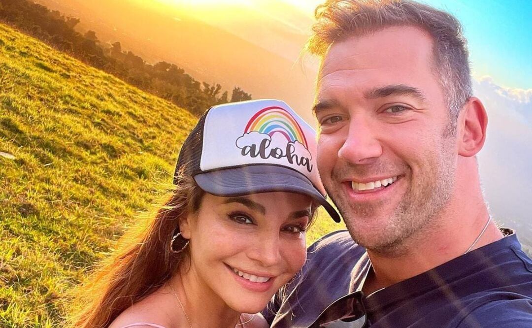 Martha Higareda y Lewis Howes. Fuente: Instagram @lewishowes