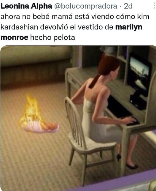 Los mejores memes sobre Kim Kardashian y el vestido de Marilyn Monroe