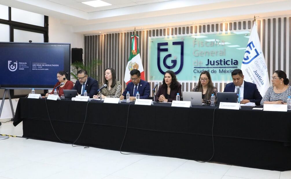 Bertha Alcalde anunció avances en las investigaciones del Festival Ceremonia (22/04/2025). Foto: Darío Luna / EL UNIVERSAL