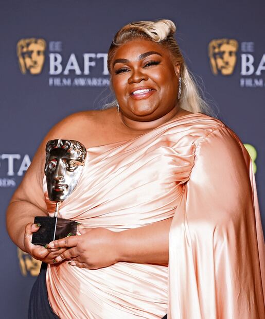 Da‘Vine Joy Randolph ganó Actriz de reparto por The Holdovers. Foto: EFE
