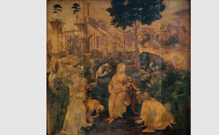 Pintura de Da Vinci vuelve a Florencia tras restauración