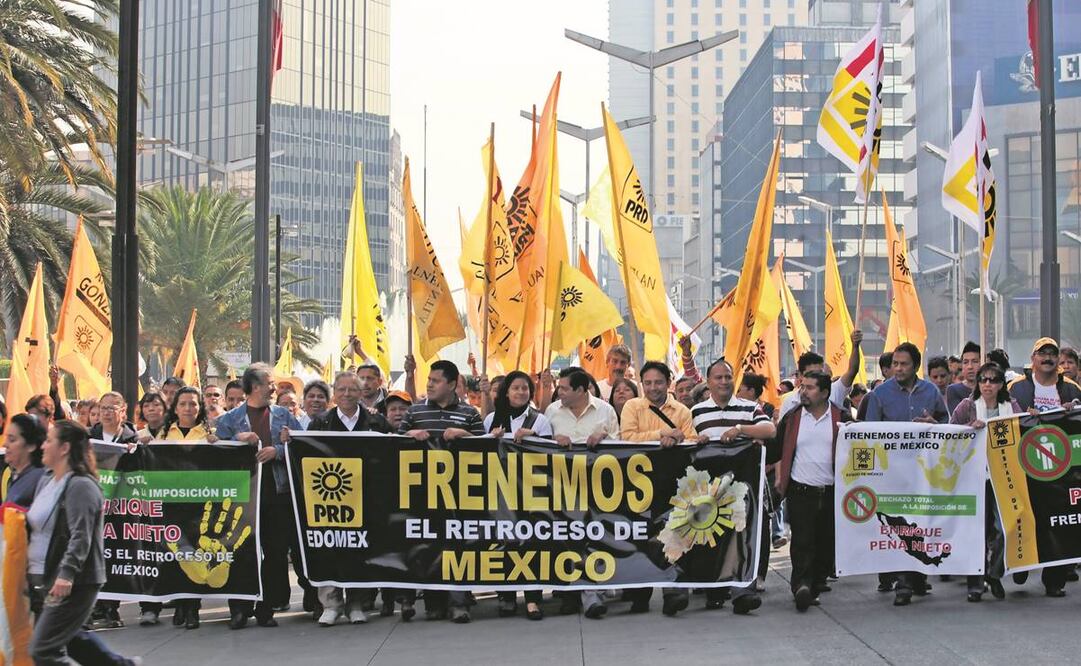 El PRD logró en su momento 12 gobiernos, entre ellos el de Michoacán y la ahora Ciudad de México. Foto: Archivo/EL UNIVERSAL.