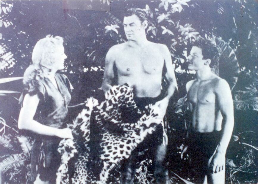 Desde mediados del siglo XX hasta la fecha, la prensa comentaba que le quedaba perfecto el papel de Tarzán "no sólo porque Johnny Weissmüller fue campeón olímpico de natación, sino por su porte de hombre fuerte". Foto: Archivo EL UNIVERSAL.