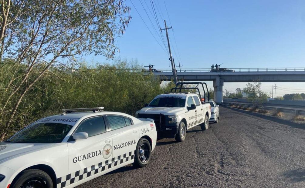 Unidades de la Guardia Nacional se vieron involucrados en accidentes de los Mochis (30/01/2025). Foto: Cortesía