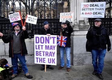 Estos son los posibles escenarios tras el rechazo del "Brexit" en Parlamento británico
