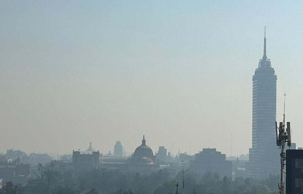 Calidad del aire es mala en la CDMX: Foto: Iván Montaño
