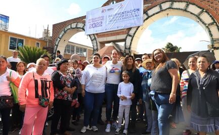 Entregan obras de pavimentación en la AO