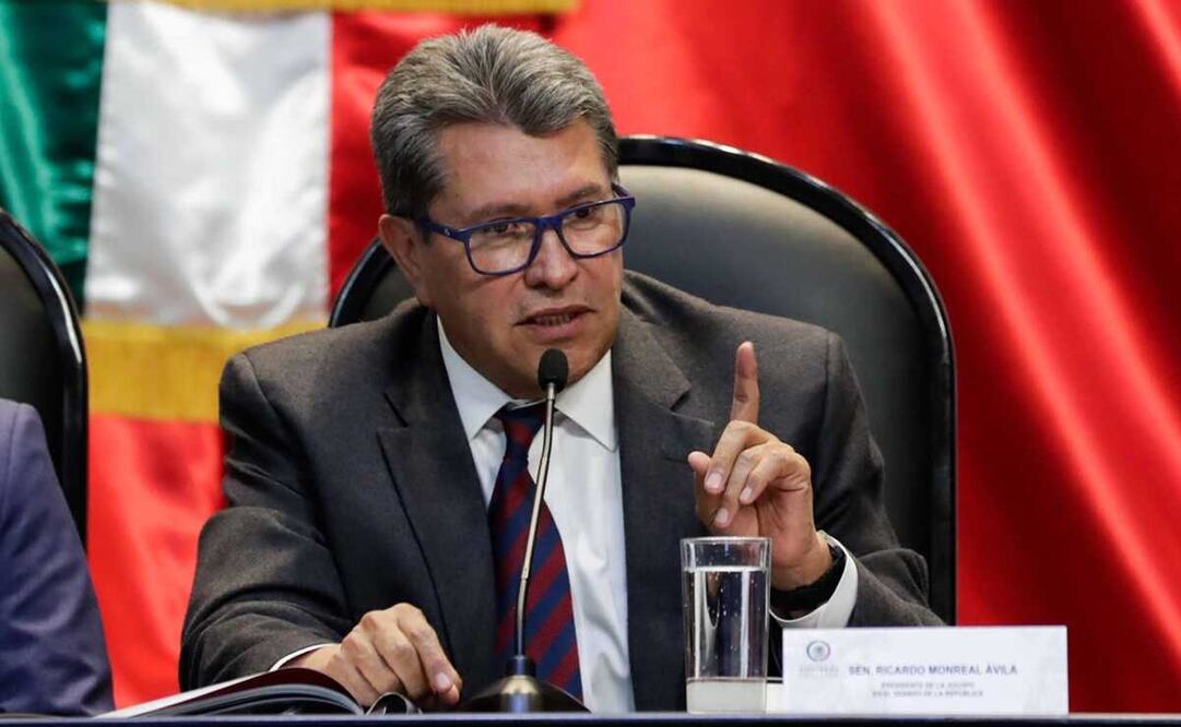 Ricardo Monreal, coordinador de Morena en el Senado. Foto:  Archivo / EL UNIVERSAL