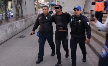 Línea 5 del Metro: detienen a hombre que bajó a vías de estación Consulado; estaba intoxicado