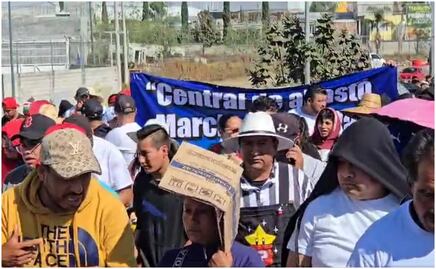 Comerciantes de la Central de Abasto de Puebla protestan contra inseguridad en la zona; exigen paz y tranquilidad
