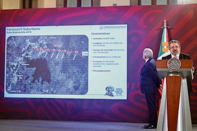 SICT: en junio de 2024 estará la ampliación del Suburbano al AIFA