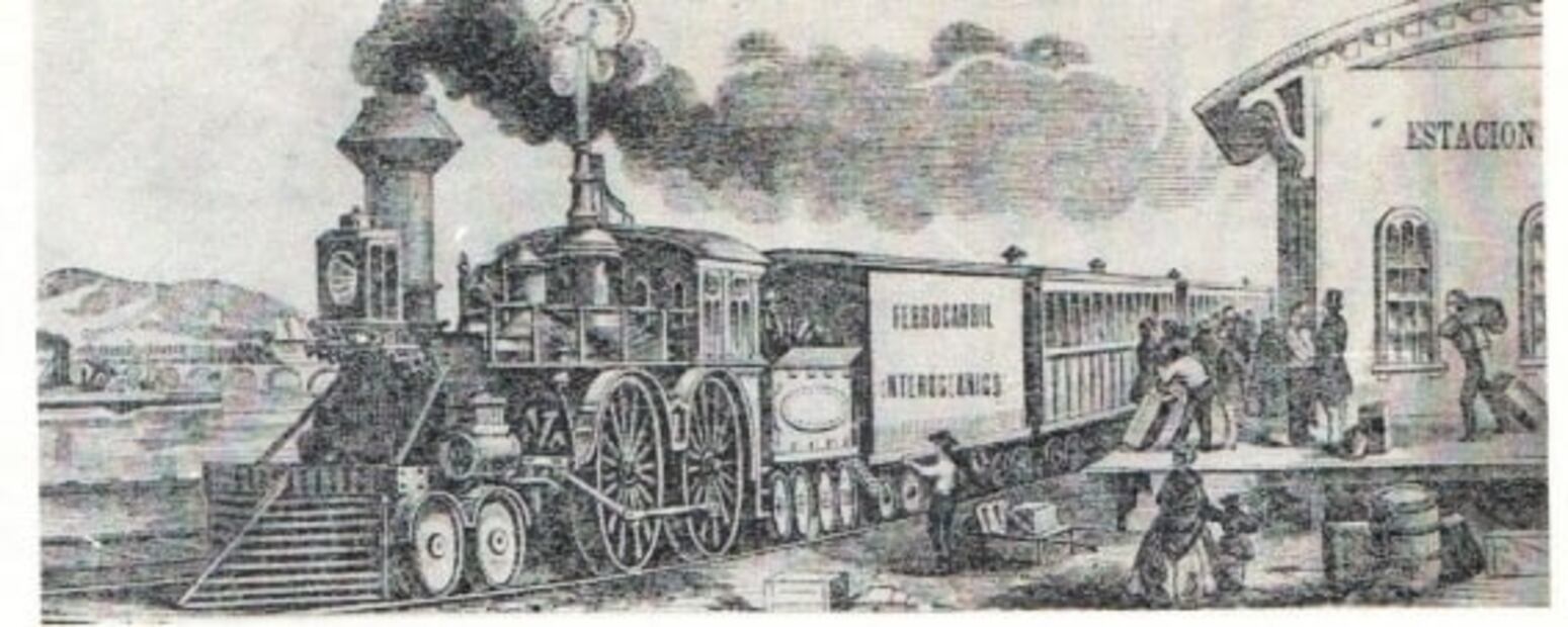 El "tren de juguete" que cruzaba los volcanes