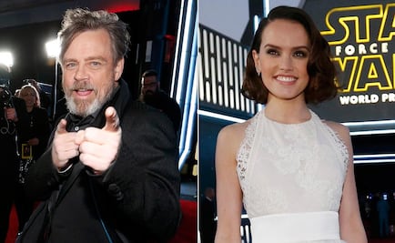 Desfilan estrellas de Star Wars en premier mundial