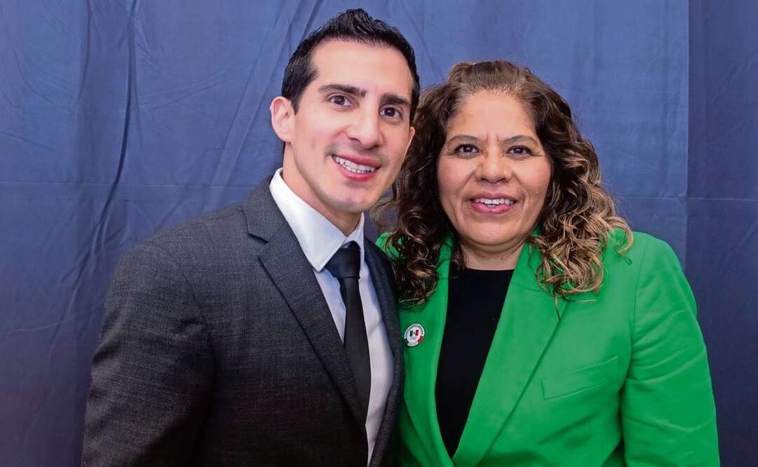 Rommel Pacheco y María José Alcalá son cercanos. Foto: Especial