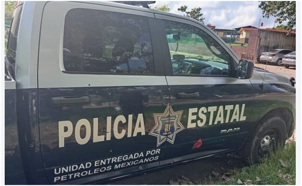 La violencia en Tabasco no para ya que se reportan ataques armados contra policías (7/11/2024). Foto: Especial