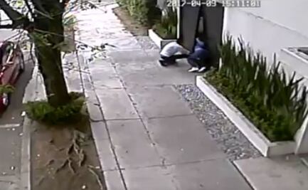 Video. Roban casa en la Del Valle forzando la entrada
