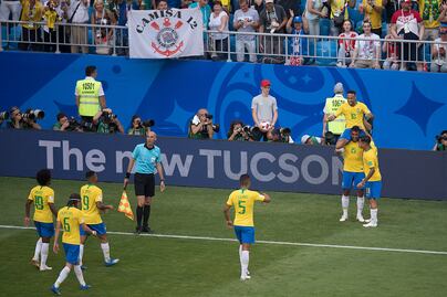 El gol de Neymar en contra de México