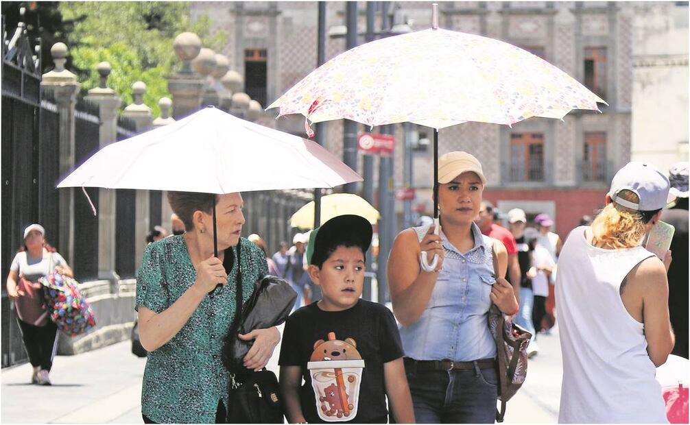 México atraviesa por altas temperaturas. Foto: Carlos Mejía / EL UNIVERSAL