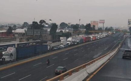 Empresarios exigen restablecer circulación en la México-Puebla y la autopista Arco Norte