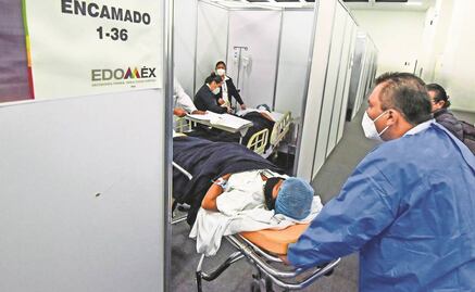 En Edomex, sin vacuna 80% de los hospitalizados