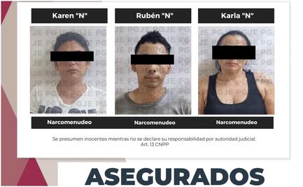 Capturan a 4 narcomenudistas en BCS; aseguran más de 3 mil dosis de metanfetaminas