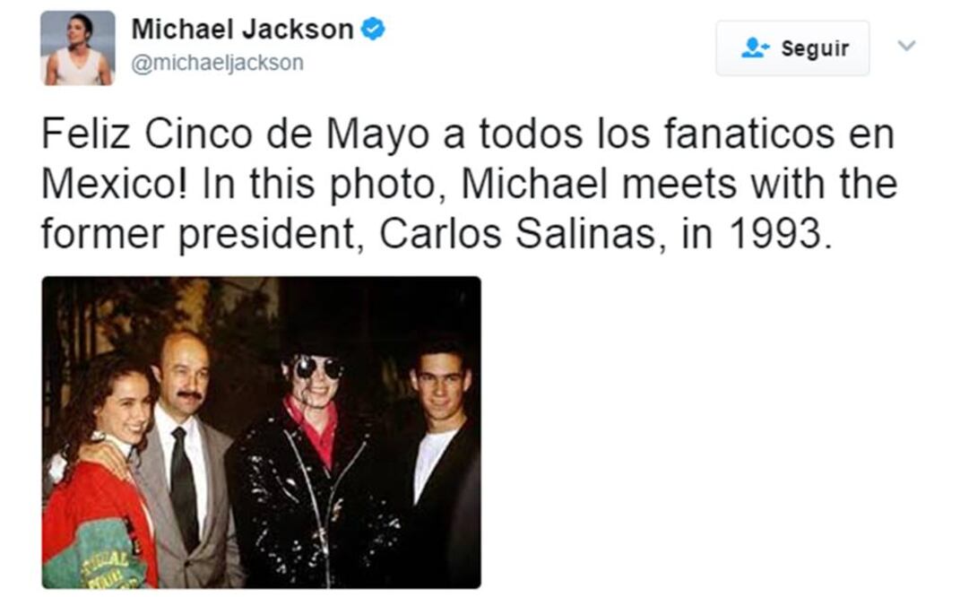 FOTO: Twitter/@michaeljackson.