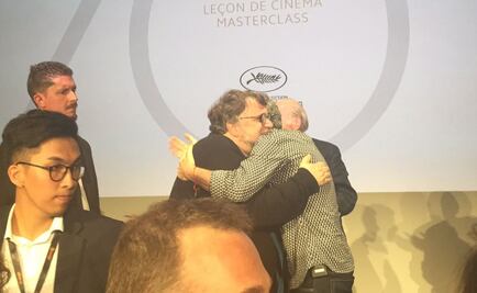 Del Toro acude a clase de Alfonso Cuarón en Cannes