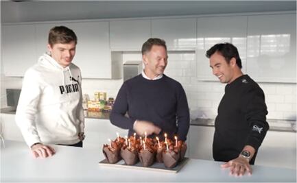 Checo Pérez recibe sorpresa de Red Bull por su cumpleaños