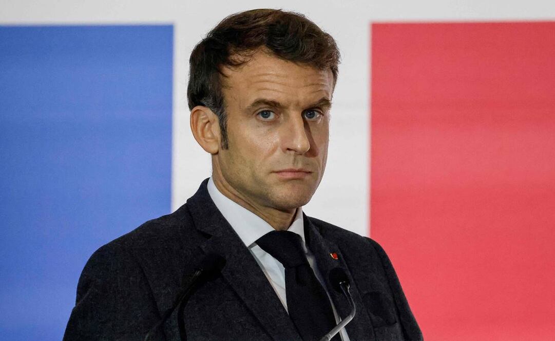 Emmanuel Macron, presidente de Francia. Foto: AFP