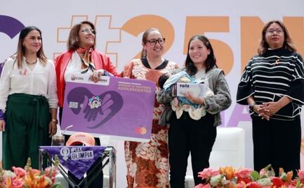 Alcaldesa de Ecatepec entrega mil tarjetas del Programa Integral de Apoyo a Madres Adolescentes