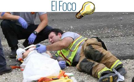 El Foco: Bombero tranquiliza a niño con su teléfono