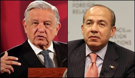 AMLO exhorta a Felipe Calderón a que defienda a García Luna ante Fiscalía de EU