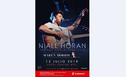 Niall Horan reprograma concierto en CDMX