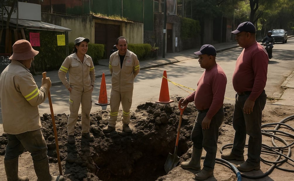 Aclara Tlalpan: obras de agua potable no están vinculadas al Estadio Banorte. Foto: Especial