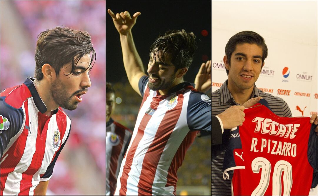 Pizarro disputó tres torneos con Chivas. Foto: Especial