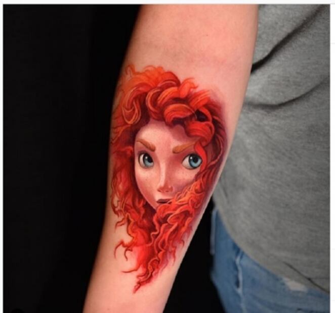 Personajes de Disney, la más tierna propuesta en tattoos