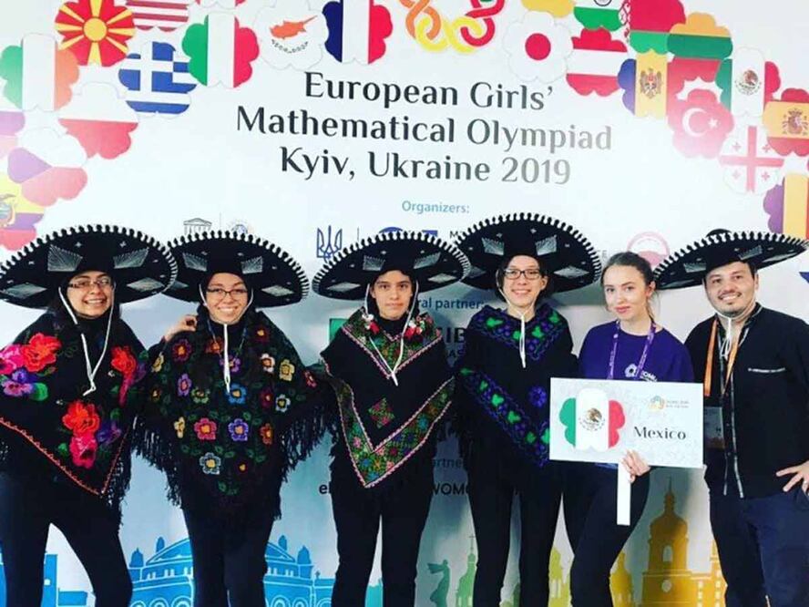 Equipo mexicano de la Olimpiada de matemáticas/ Foto: Twitter IPN