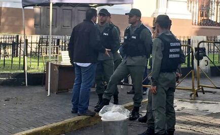 ​Militares venezolanos impiden paso de opositores al Parlamento