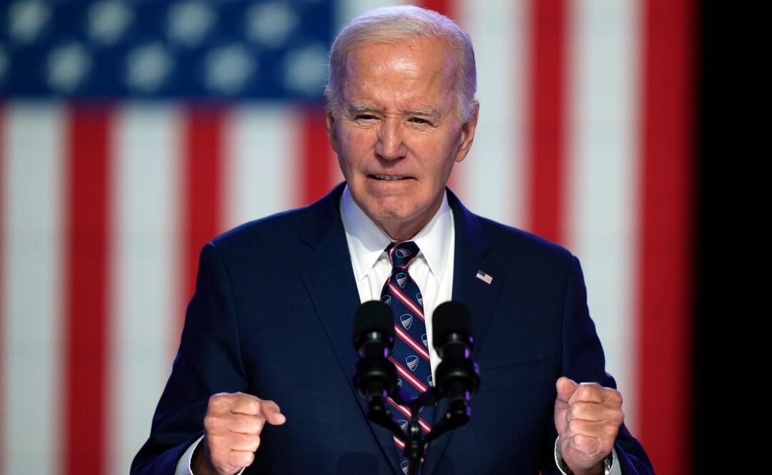 Será el tercer discurso del Estado de la Unión del demócrata Biden y el primero con el republicano Johnson como líder de la Cámara Baja. Foto: AP