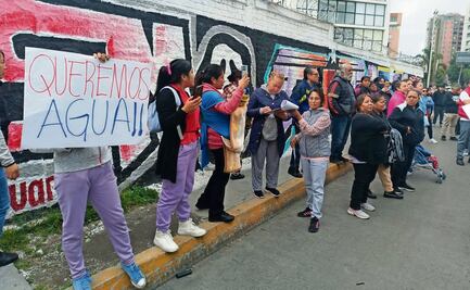Piden vecinos de Naucalpan intervención de DH por falta de agua